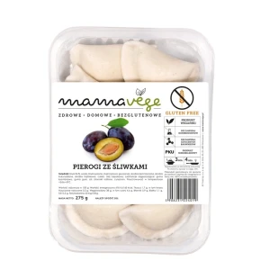 MamaVege Pierogi ze śliwkami 275g (10 szt.)