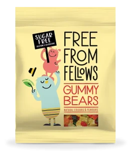 Free From Fellows Żelki misie bez cukru Gummy Bears wegańskie bezglutenowe 100g