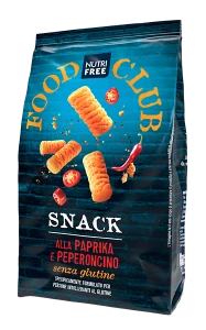 Nutrifree Snack Gusto Paprika e Peperoncino snacki o smaku papryki i chili bezglutenowe 100g