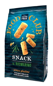 Nutrifree Snack al Rosmarino snacki z rozmarynem bezglutenowe 100g
