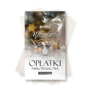 Glutenex Opłatki wigilijne niskobiałkowe i bezglutenowe 3 szt. 7g
