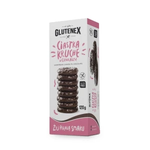 Glutenex Ciastka kruche w czekoladzie bezglutenowe 120g
