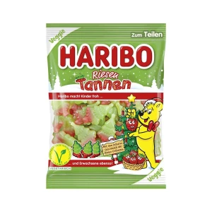 Haribo Riesen Tannen – świąteczne żelki choinki bez żelatyny 200 g
