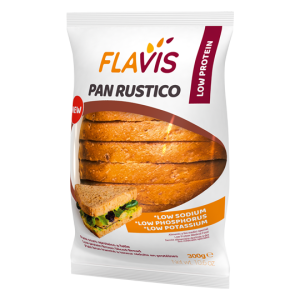 Flavis Chleb ciemny krojony Pan rustico 300g
