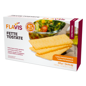 Flavis Pieczywo chrupkie Fette tostate 205g