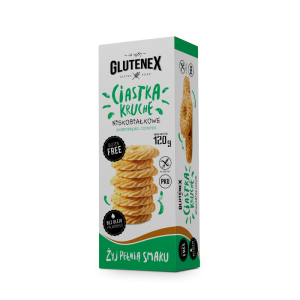 Glutenex Ciastka kruche niskobiałkowe 120g