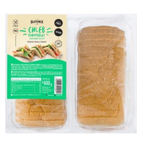 Glutenex Chleb kanapkowy niskobiałkowy 400g