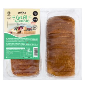 Glutenex Chleb kukurydziany niskobiałkowy 400g