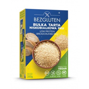 Bezgluten Bułka tarta niskobiałkowa PKU 350 g