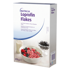 Loprofin Płatki śniadaniowe o smaku truskawkowym 375g