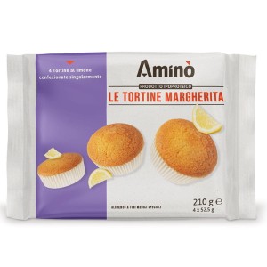 Amino Babeczki cytrynowe Le Tortine Margherita 210g (4x52,5g)