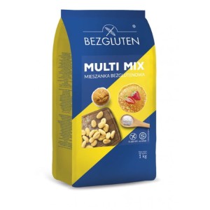 Bezgluten Uniwersalna mieszanka bezglutenowa Multi-Mix 1000g 