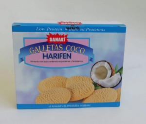 Harifen Ciastka kokosowe niskobiałkowe PKU 200 g