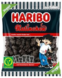 Haribo Kotki – żelki lukrecjowe 175 g (Katinchen)