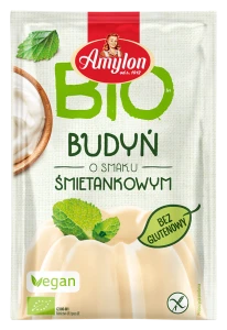 Amylon Budyń śmietankowy bezglutenowy BIO 40 g