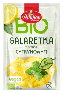 Amylon Galaretka cytrynowa z agarem bezglutenowa BIO 40 g