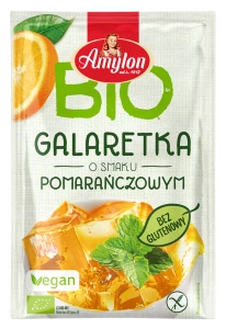 Amylon Galaretka pomarańczowa z agarem bezglutenowa BIO 40 g