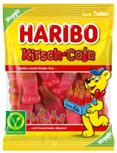 Katjes Kirsch-Cola – żelki bez żelatyny 175 g