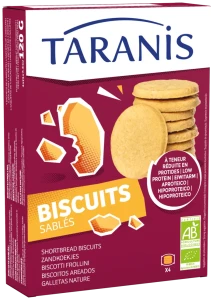 Taranis Herbatniki Shortbread Biscuits 120g (4×4 szt.)