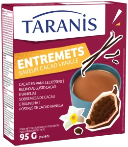 Taranis Budyń waniliowo-kakaowy Vanilla-Cocoa Dessert Pudding 95g (5×19g)