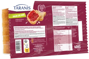 Taranis Chleb krojony Sliced Bread 400g (2×200g)