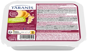 Taranis Zastępnik sera w plastrach Cheese Slice Substitute 120g (6×20g)